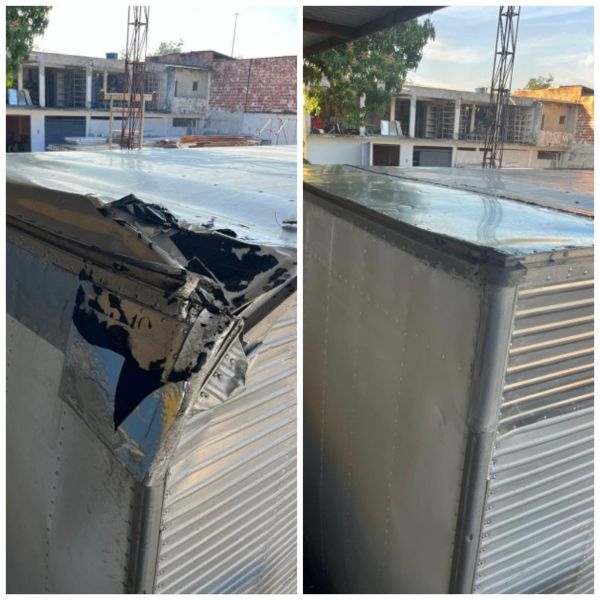 Antes e depois de serviço realizado pela Via Truck Brasil 4